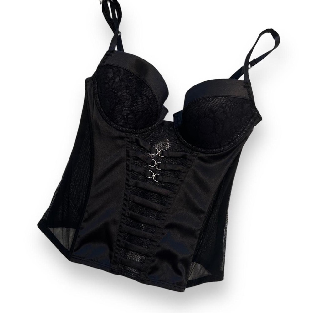 vintage la senza bustier corset